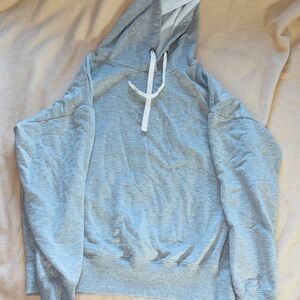 Buffalo David Bitton Light Gray Hoodie
